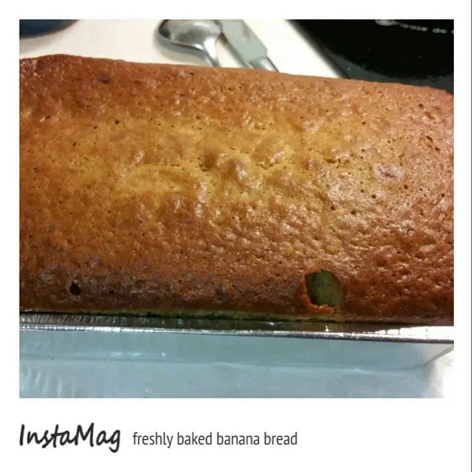 sweet smelling banana bread|Edible loveさん