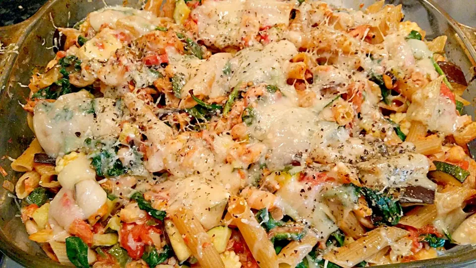 Tuna and vegetable pasta bake|Yanyan Yumyumさん