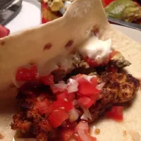 Mexican spicy grill chicken tacos|Jennifer Hsuさん