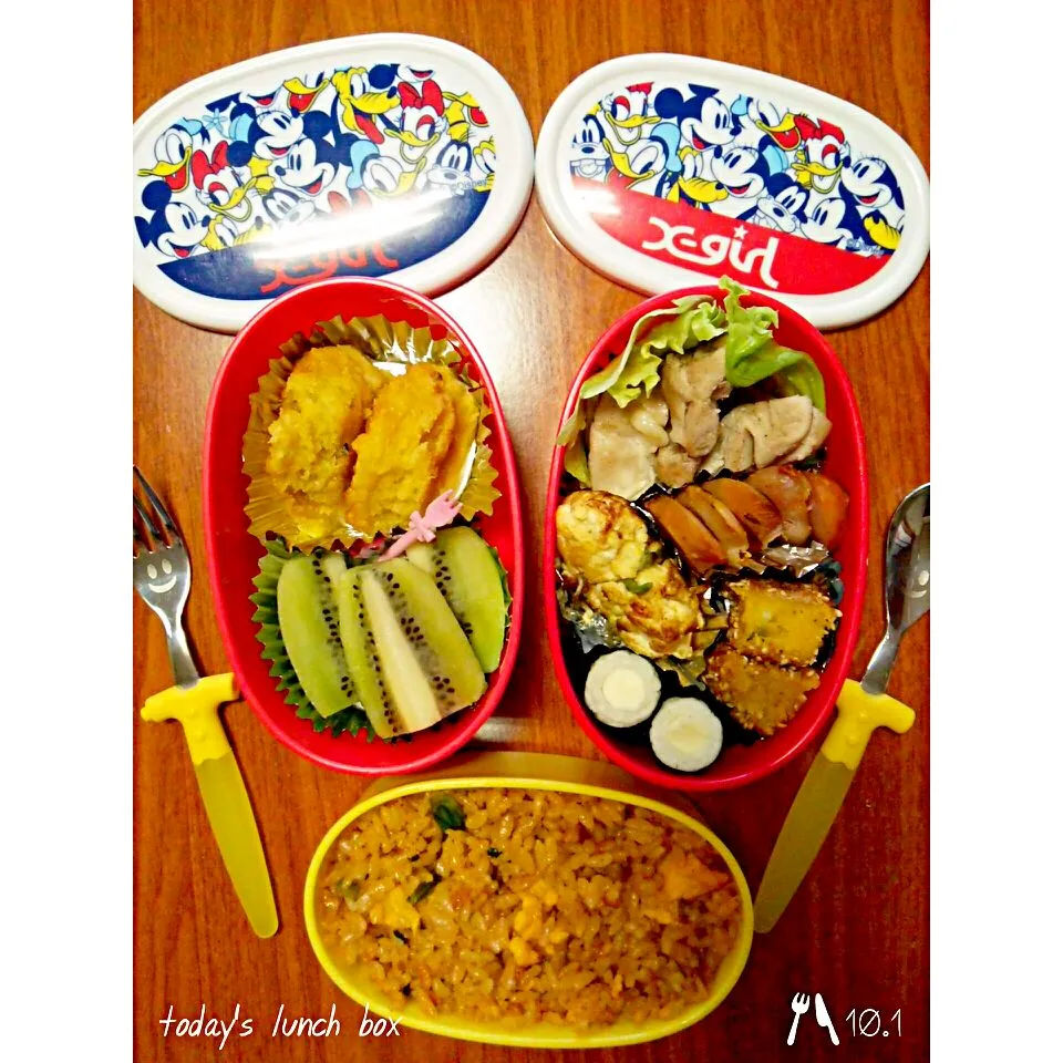 Snapdishの料理写真:今日のお弁当～☆|meri-meroさん