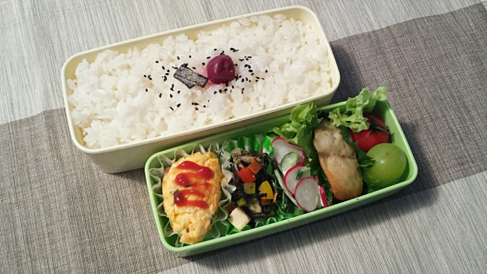 Snapdishの料理写真:10/1   主のお弁当|おちゃわんさん