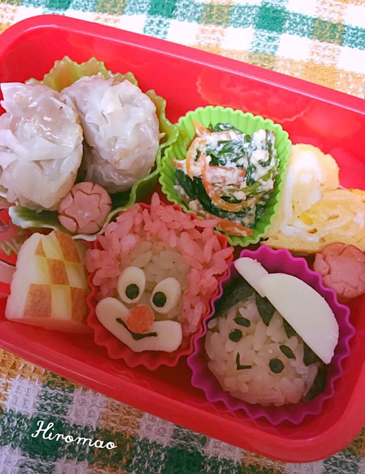 Snapdishの料理写真:年長さんの息子用弁当♪|Hiromaoさん