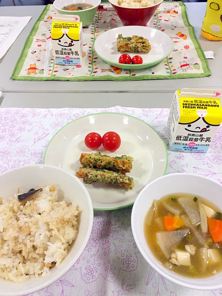 小学校＊給食試食会|ゆりかさん