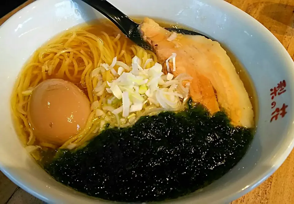 生青のりの柚子塩ラーメン|哲さん