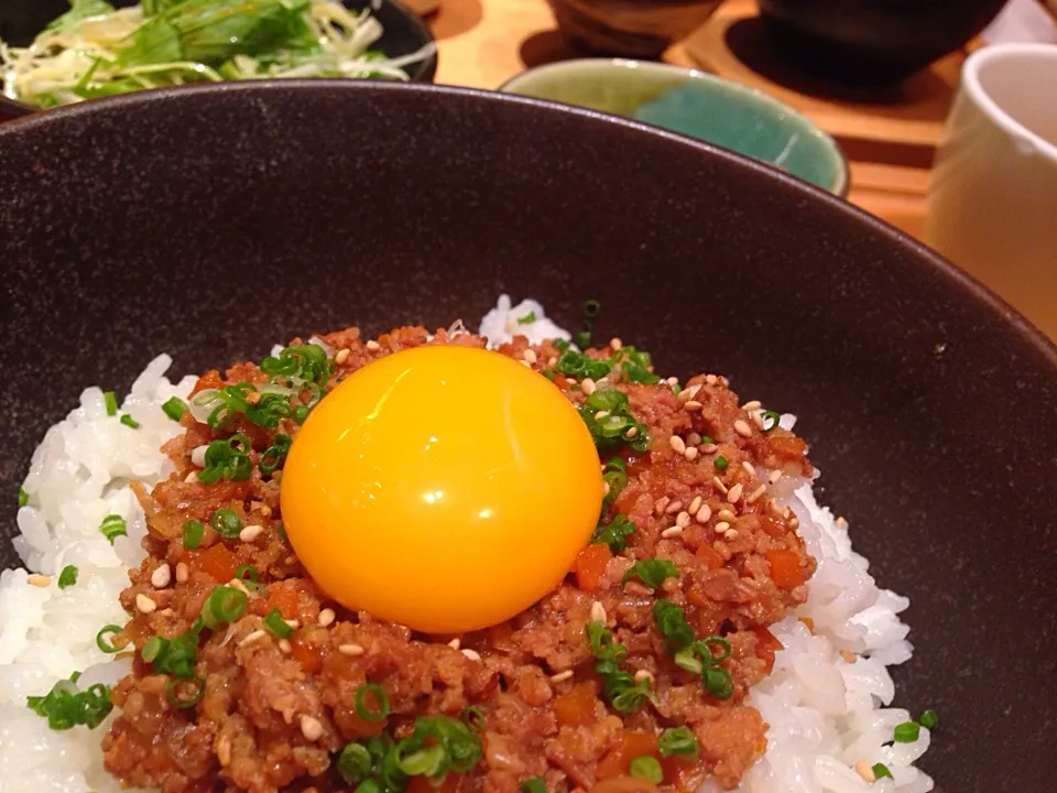 Snapdishの料理写真:スーパームーン丼！的な（≧∇≦）
美味しいばかやのそぼろ丼|noricomicさん