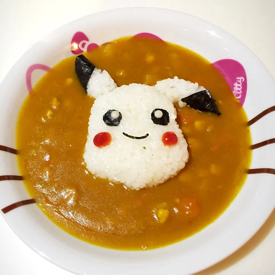 娘のポケモンカレー🍛晩ごはん❤︎|Makinsさん