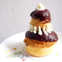 Snapdishの料理写真:Religieuse au chocolat