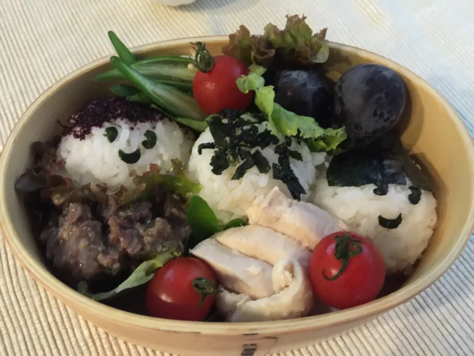 娘弁当  わっぱ弁当  プルコギと鶏ハム|cocoさん