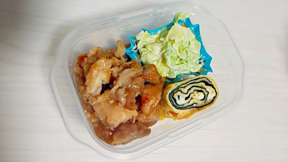 豚肉のからし焼き弁当 #お弁当|tama***さん