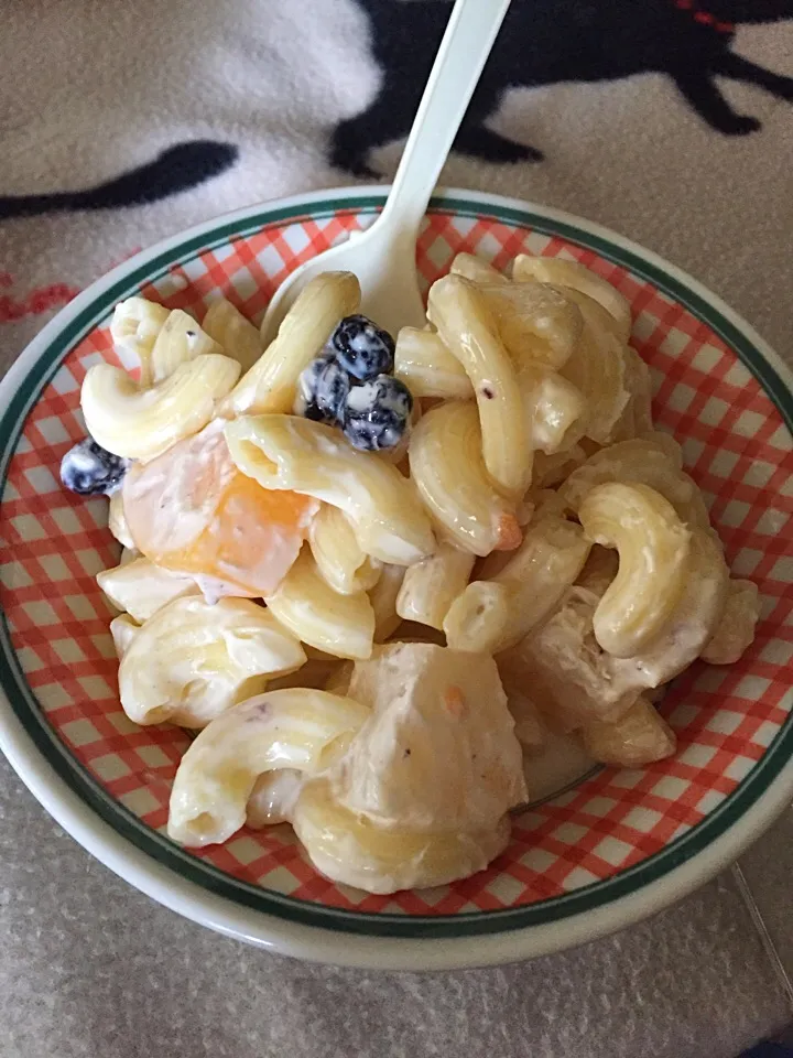 Macaroni fruit salad 😋👍|joさん