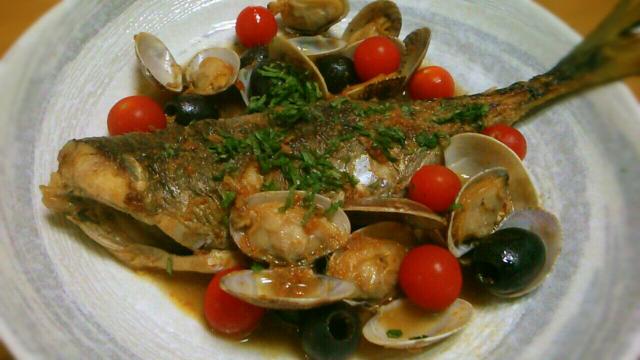 絶品 アジを使ったアクアパッツァのレシピセレクト Snapdish スナップディッシュ