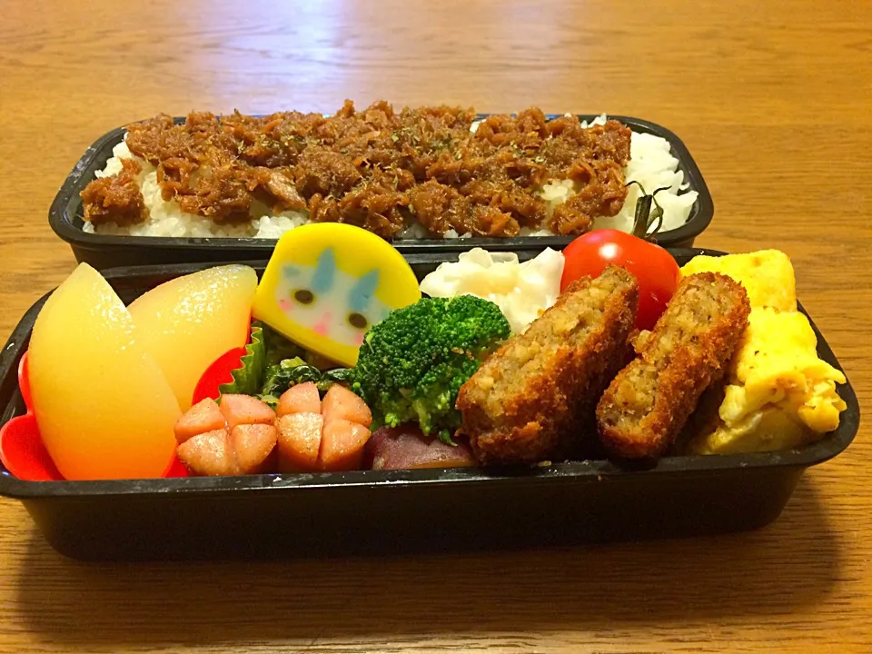 10/2今日の高1男子弁当^_^|chunさん