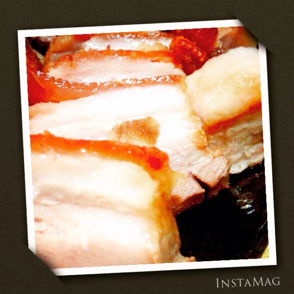 Snapdishの料理写真:Sage & Salt Loin of Pork slow Roasted|Emanuel Hayashiさん