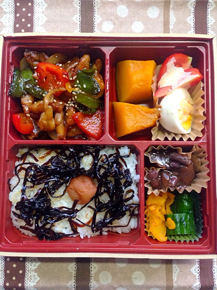 Snapdishの料理写真:本日の旦那さん弁当。10/2|R_ITOさん