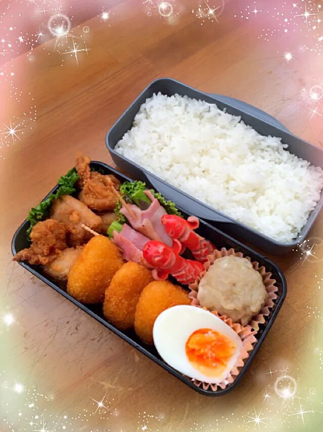 Snapdishの料理写真:今日のお弁当＼(^o^)／|たかこママさん