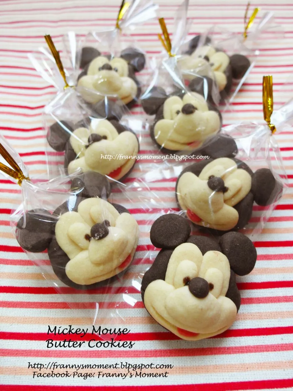 Mickey mouse butter cookies 
I <3 Mickey|Frannyさん