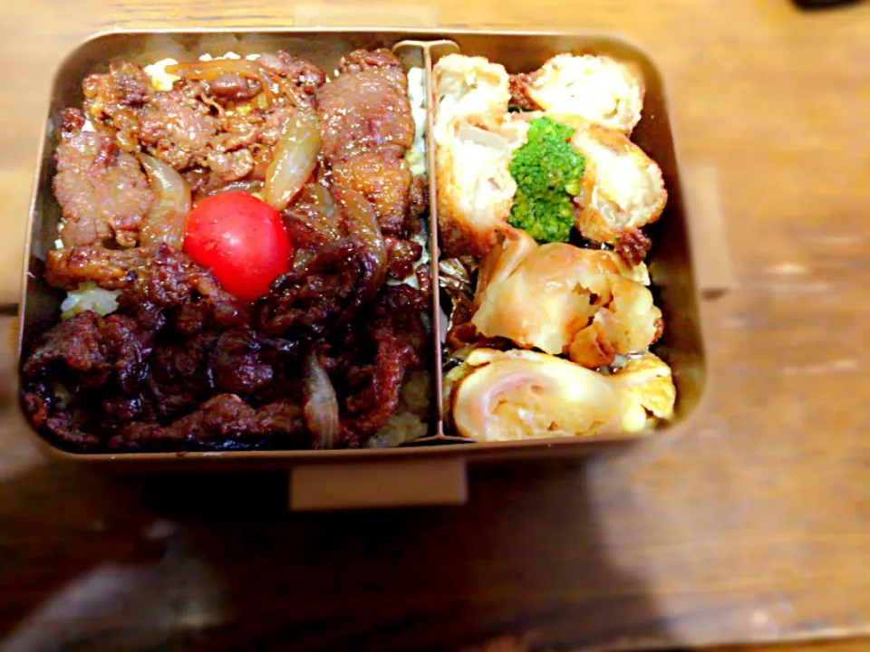 生姜焼き弁当|ひろぴかさん