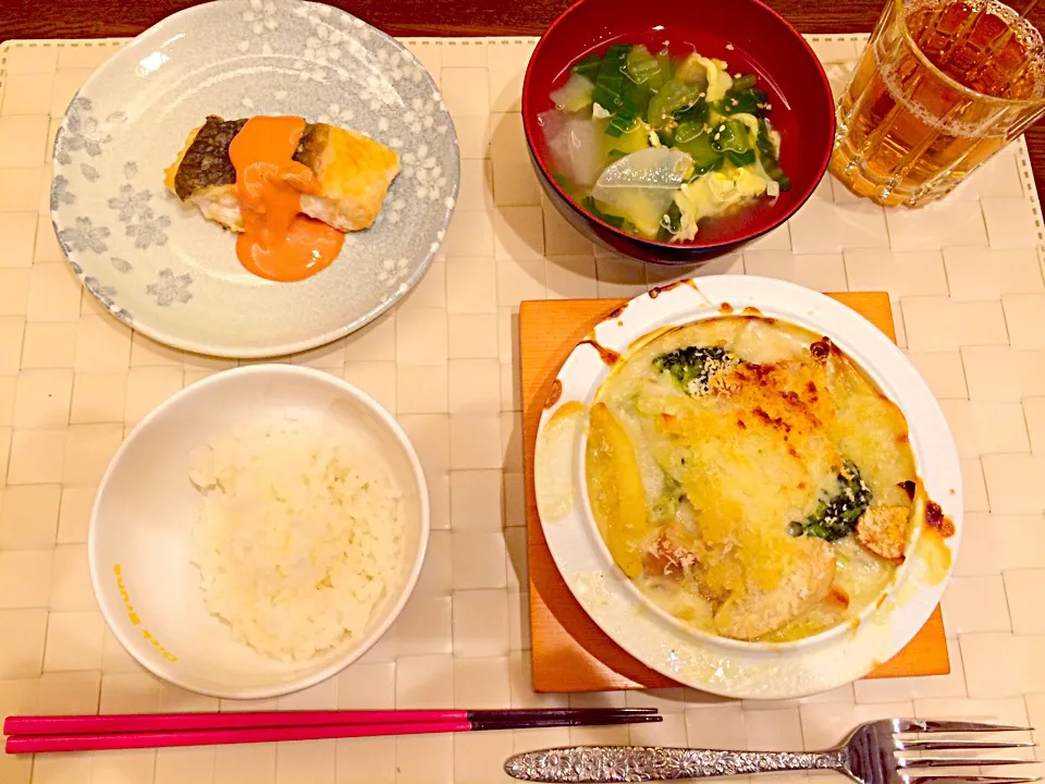 久々のグラタン🍚🍖|のりこさん