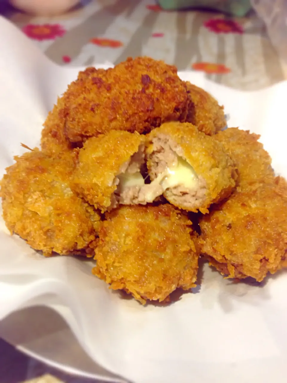 Batter-fried minced pork with cheese|rtchphmさん