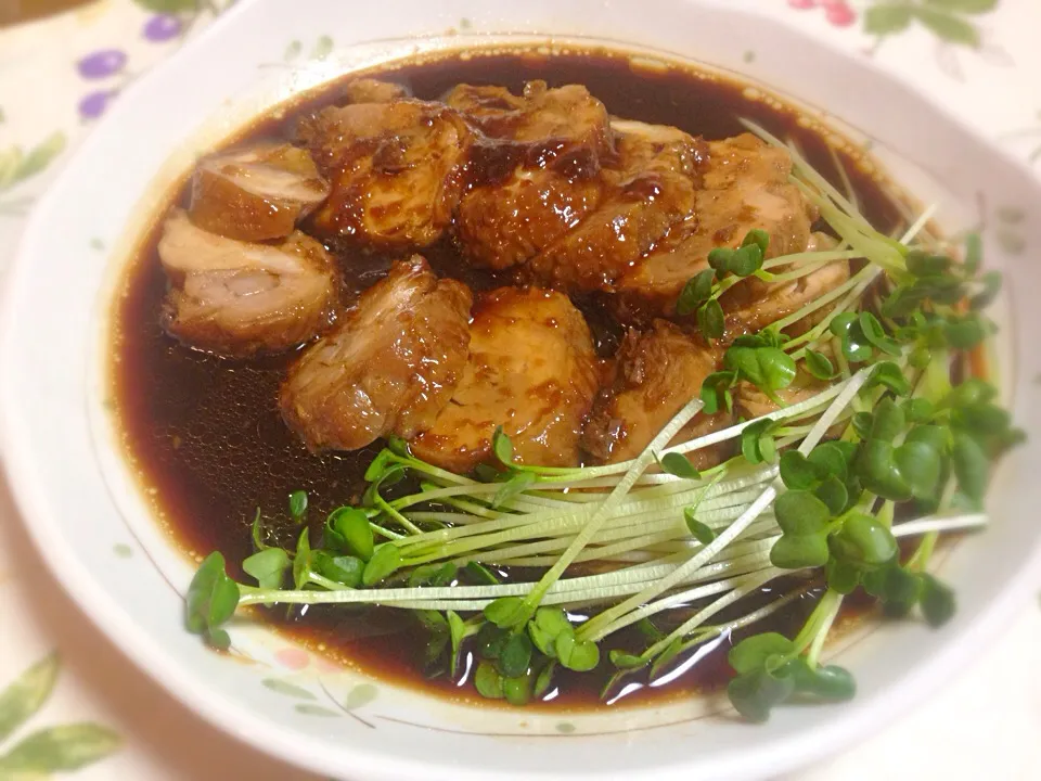 鶏モモ肉でチャーシュー🍖|きらままさん