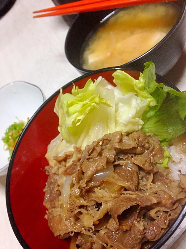 ちょー手抜き！牛丼|あやにん食堂さん