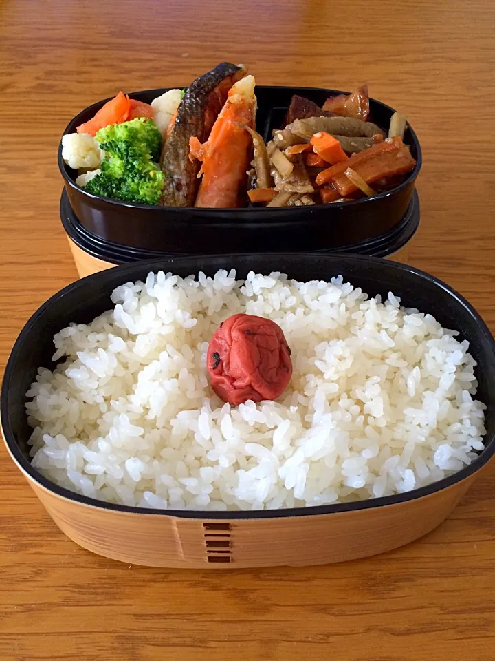 2015.10.3 ニセわっぱでお弁当…|風流料理人さん