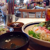 ネギトロ丼定食なり|なおさん