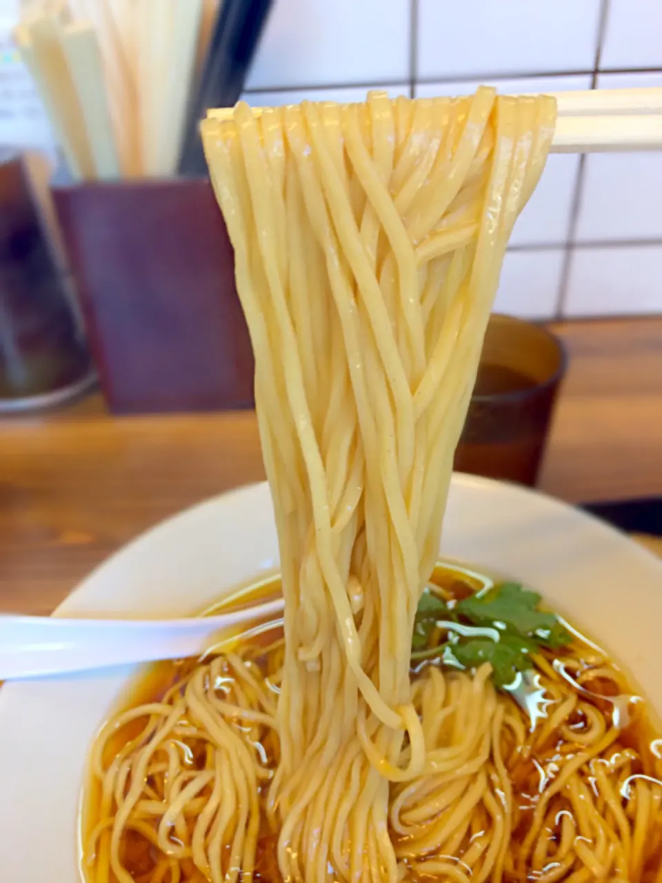 Snapdishの料理写真:SPコラボラーメンの麺|morimi32さん