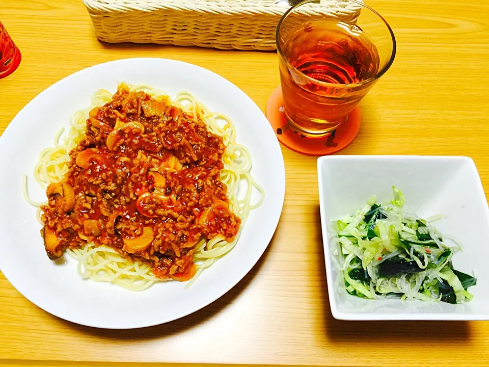 Snapdishの料理写真:手抜きdinner|ゆいさん