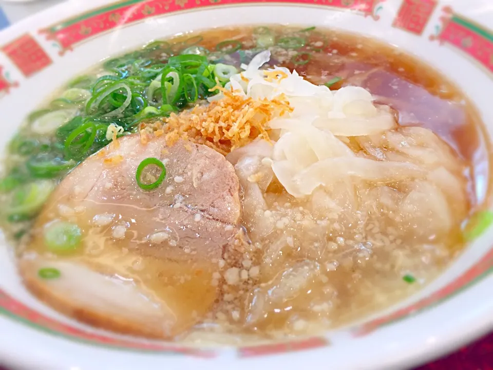 淡路玉葱醤油ラーメン|かっちっさん