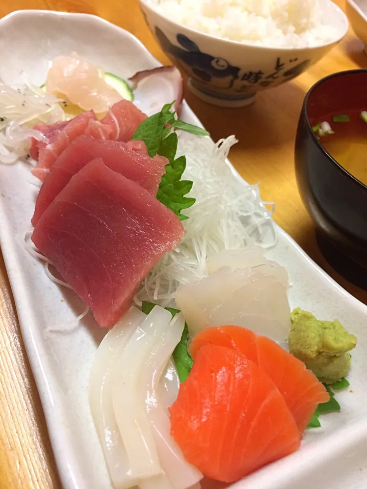 さしみ定食|ダンディ☆和田さん