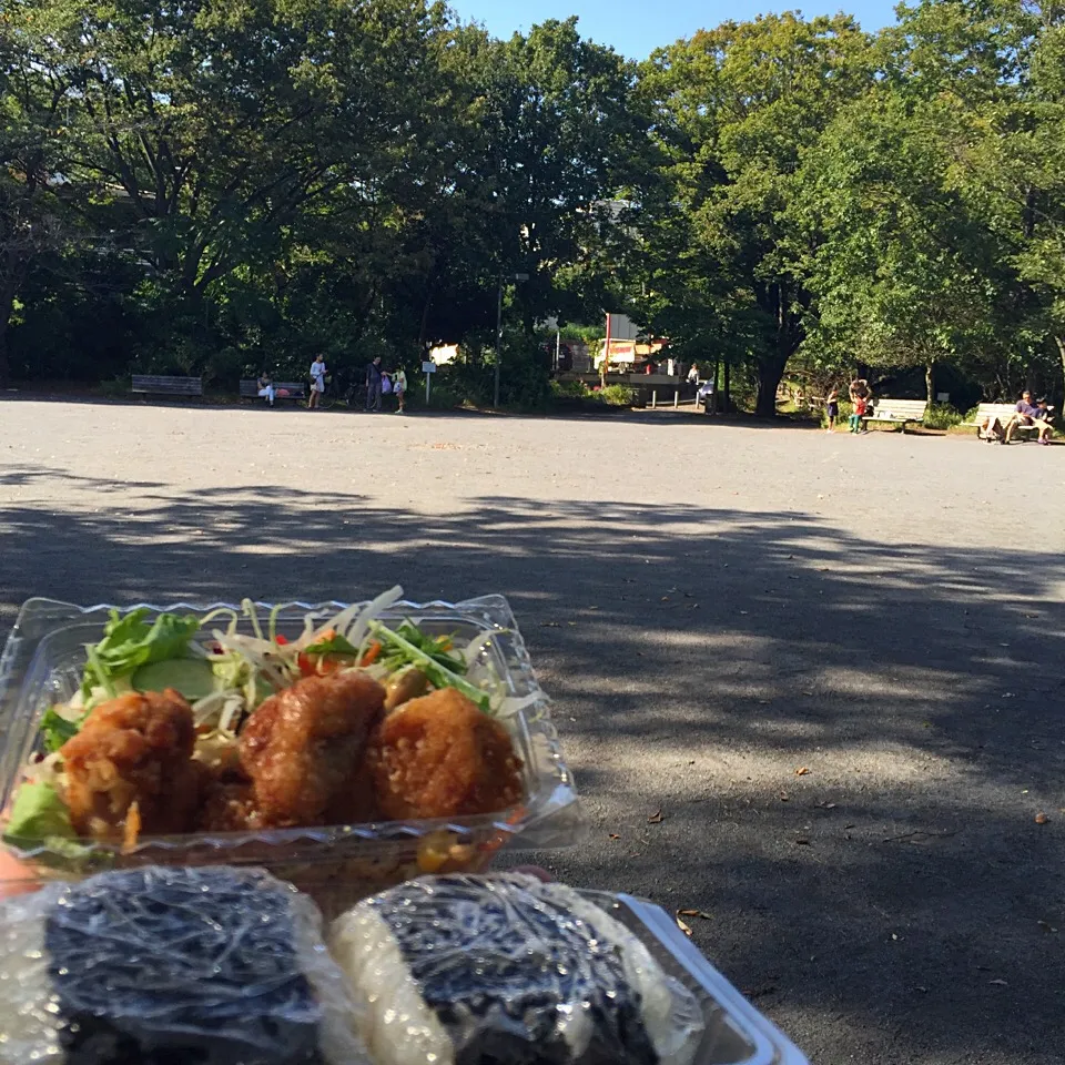 公園でランチ|純さん