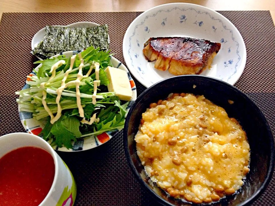 Snapdishの料理写真:10月3日昼食|ばぁさんさん