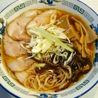 あごだし醤油チャーシュー麺 @めかりPA【北九州市】|morozoffさん