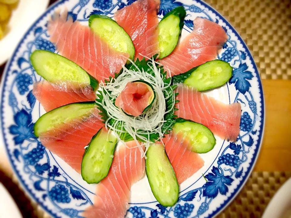 Dinner side dish sashimi|Babyluv Cabrera Ocampoさん