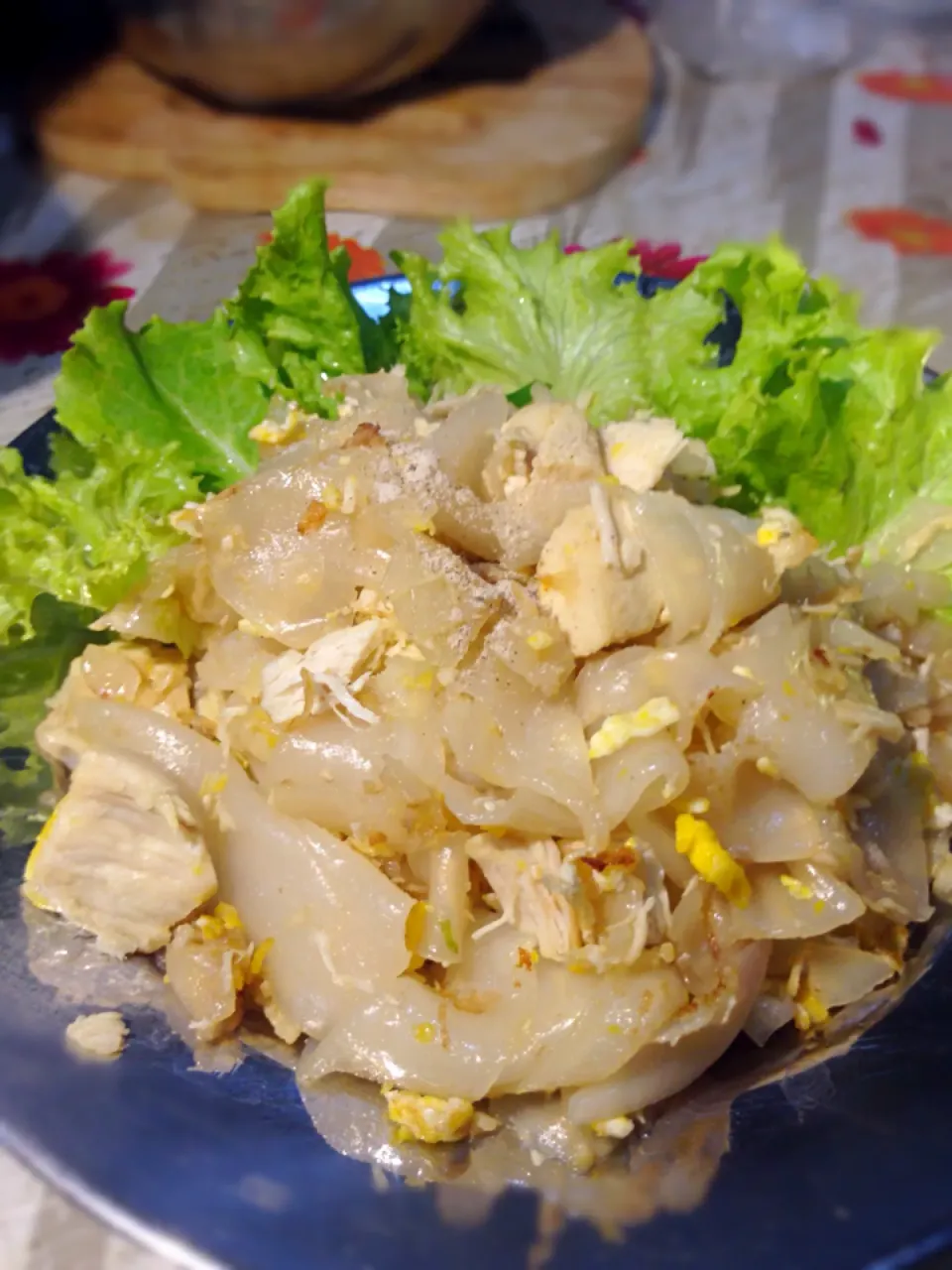 Fried Noodles with Chicken #thaifoods #thai #thailand|rtchphmさん