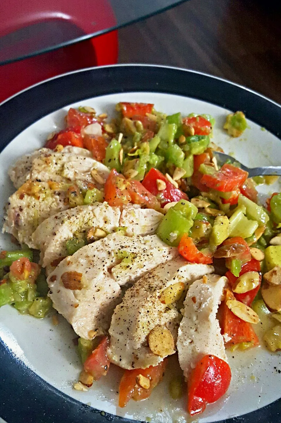 Almond Chicken w/ veggies|rjさん