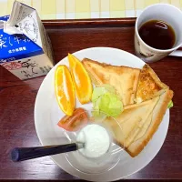 Snapdishの料理写真:朝ごはん|ちぃもこさん