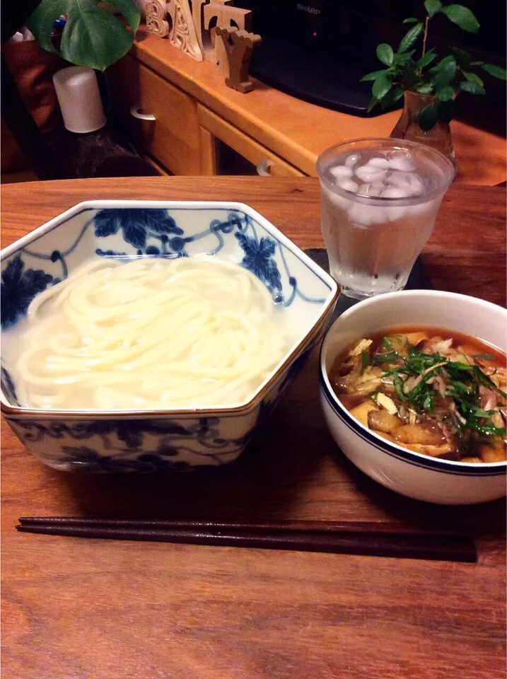 いただきもの 本場の讃岐うどんで釜揚げうどん 2015.10.3|キラ姫さん