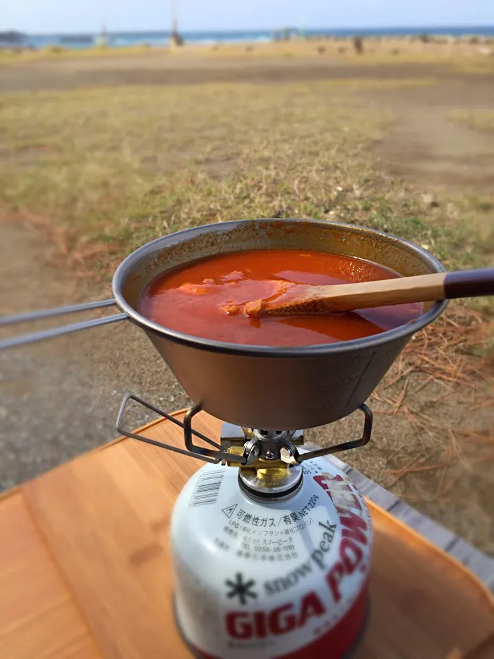 10/4 やきとり缶カレー|うっちーさん