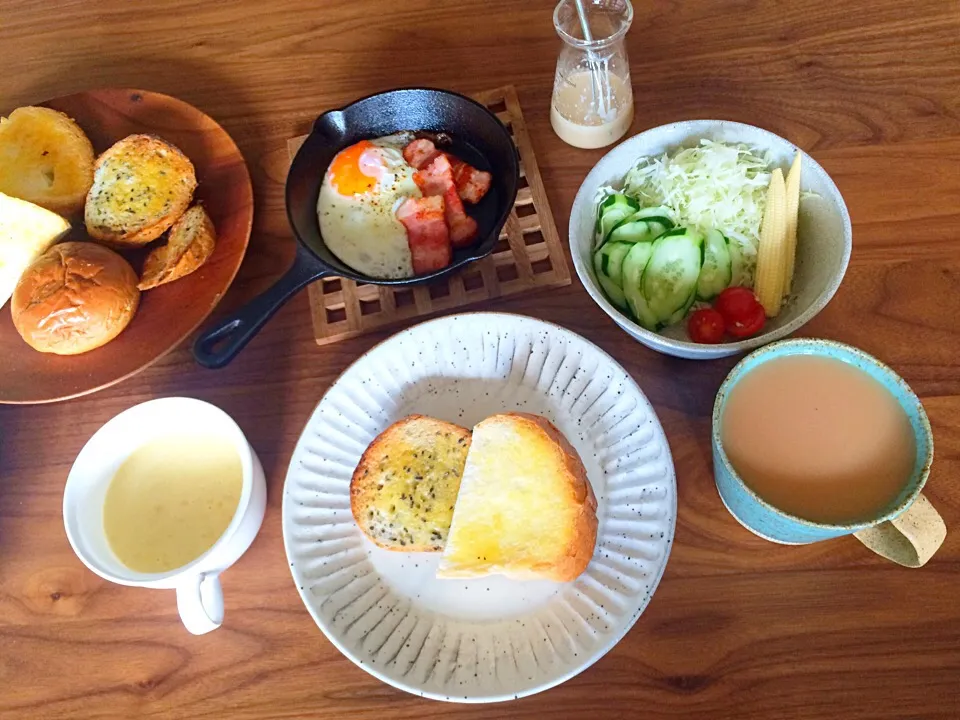 いつもの週末ブランチ|こんぶさん