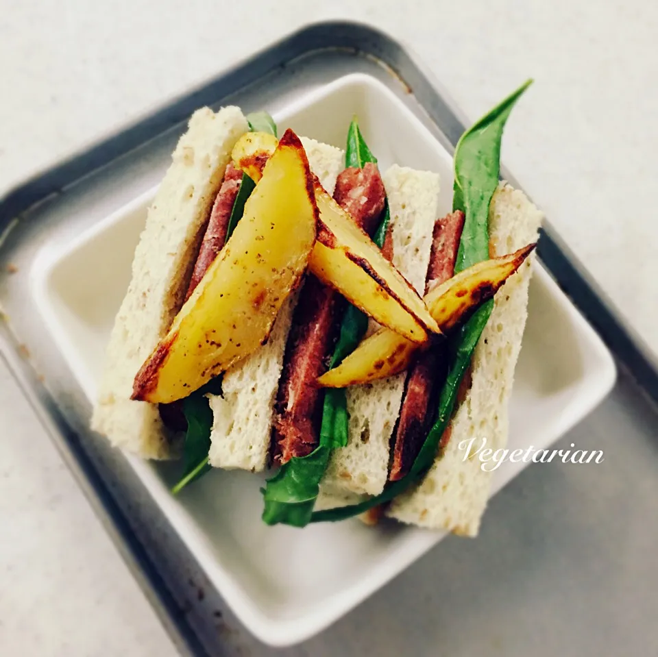 Vege Sausage Sandwich|Indulgeさん