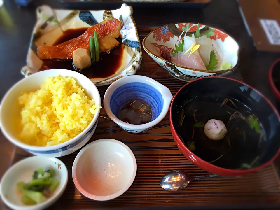 金目鯛定食|なみさん