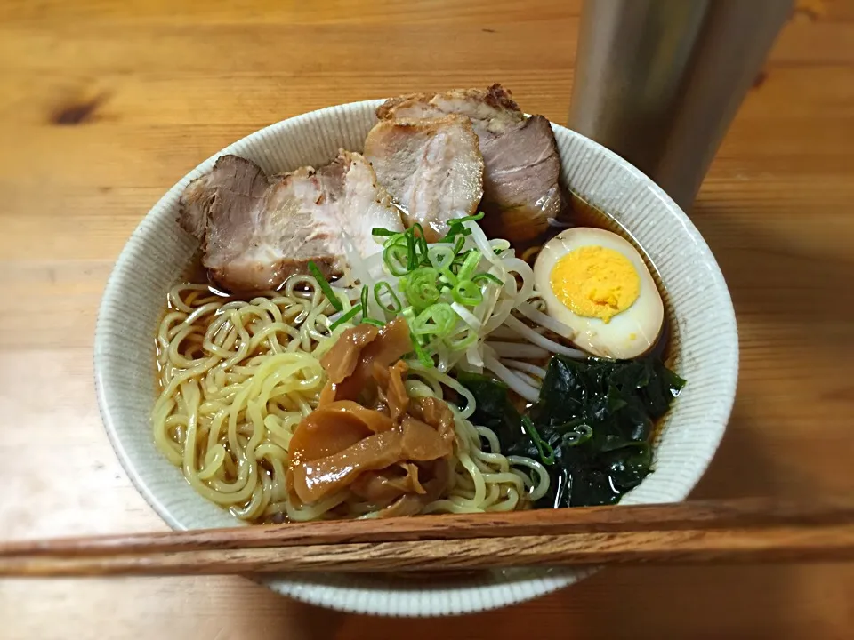 友人自家製ラーメン
麺とメンマ以外手作りで|Kiyoshi Ishizukaさん