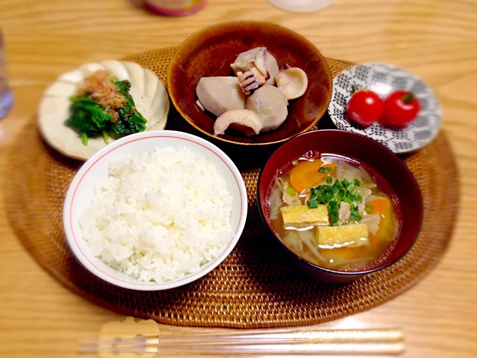 今日のお夕飯＊10/4|ゆきぼぅさん