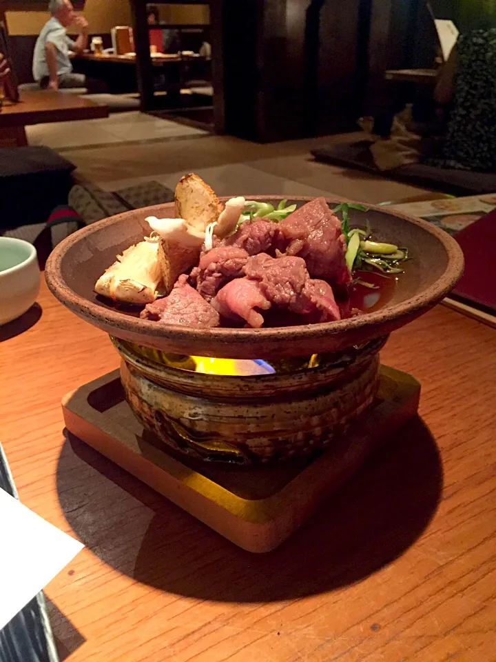 Matsutake and wagyu beef|Kumigarさん