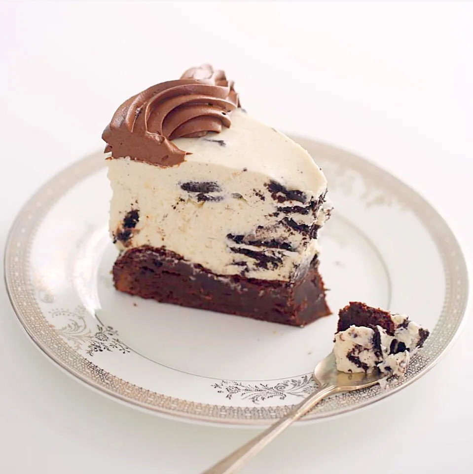 Oreos&Brownies cheesecake|bukky danielsさん