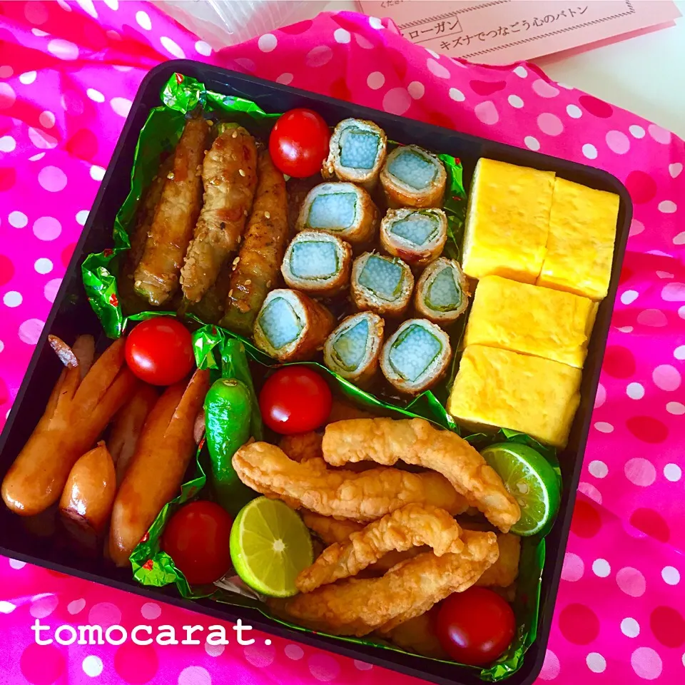 小学校生活最後の運動会弁当|tomocarat.さん