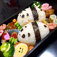 Snapdishの料理写真:パンダ弁当|ちいたろさん