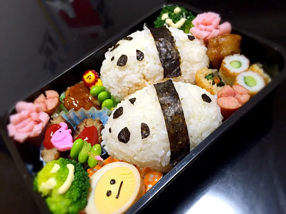 Snapdishの料理写真:パンダ弁当|ちいたろさん